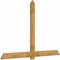 Ekena Millwork Eugene Rough Sawn Timber Gable Bracket, Western Red Cedar, 96"W x 64"H x 2"D x 6"F, 16/12 Pitch GBW096X64X0206EUG00RWR - alternate 4